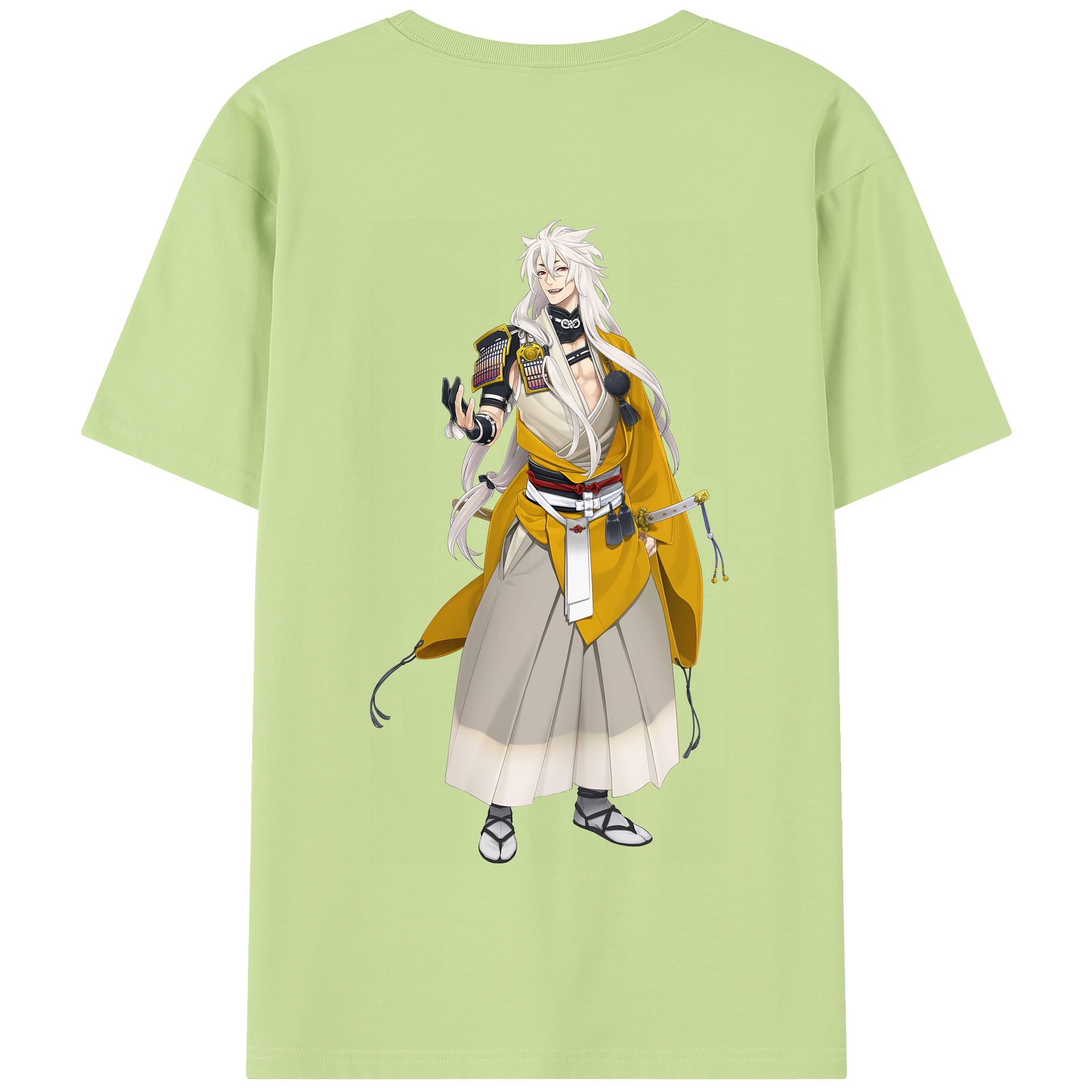 （画像用） 刀剣乱舞 Touken Ranbu 綿100％半袖Tシャツ（背面プリント）